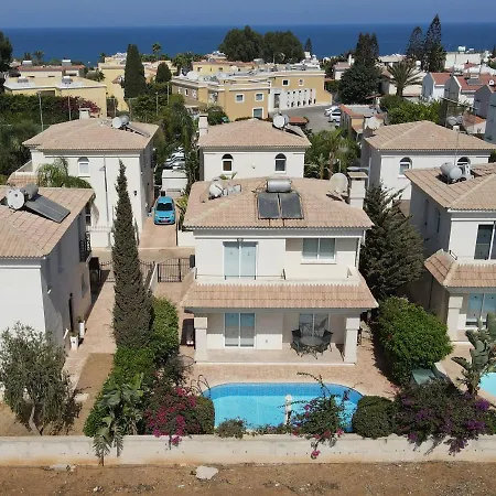 Malama Beach W Private Pool Great Location * Protaras
